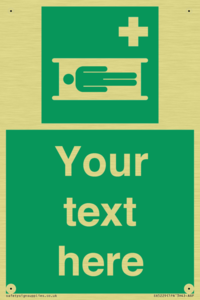 Custom Stretcher Sign